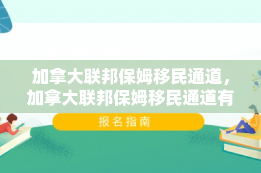 加拿大联邦保姆移民通道，加拿大联邦保姆移民通道有哪些