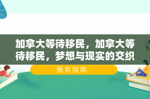 加拿大等待移民，加拿大等待移民，梦想与现实的交织