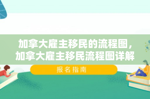 加拿大雇主移民的流程图，加拿大雇主移民流程图详解